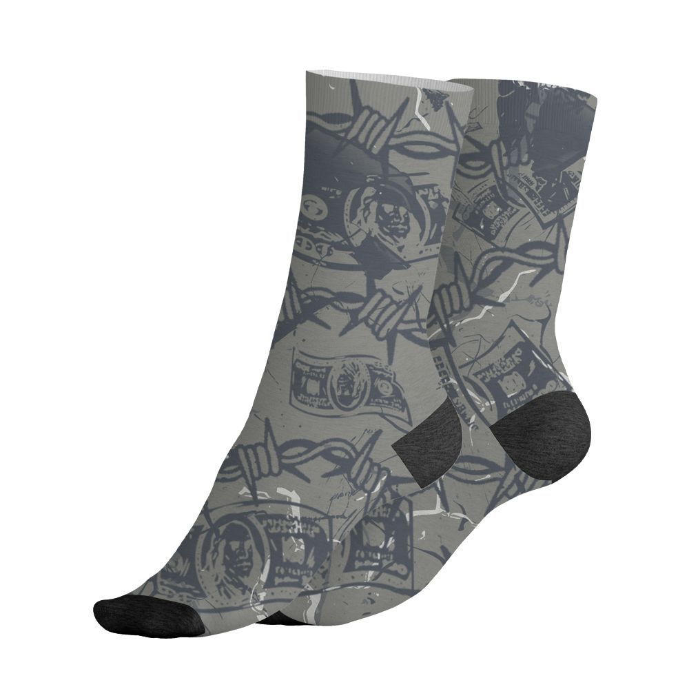 Cool-Grey-9s-NastyJamz-Socks-Match-Tough-People-Never-Fall-All-Over-Print