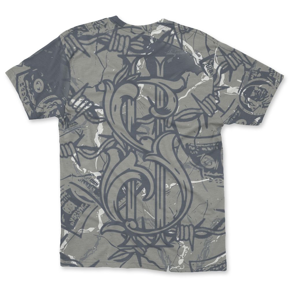 Cool-Grey-9s-NastyJamz-T-Shirt-Match-Tough-People-Never-Fall-All-Over-Print