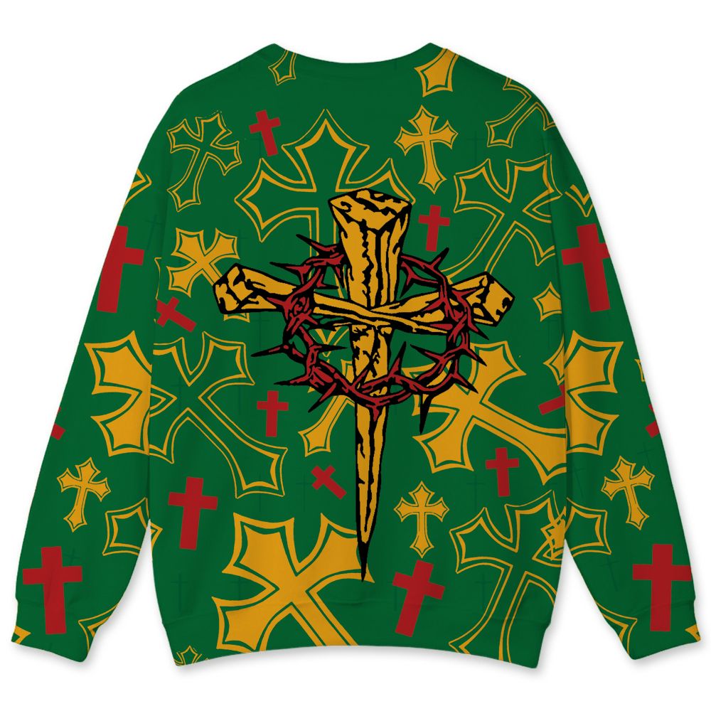 AF-1-Low-Lucky-Green-NastyJamz-Sweatshirt-Match-God-Got-Me-All-Over-Print