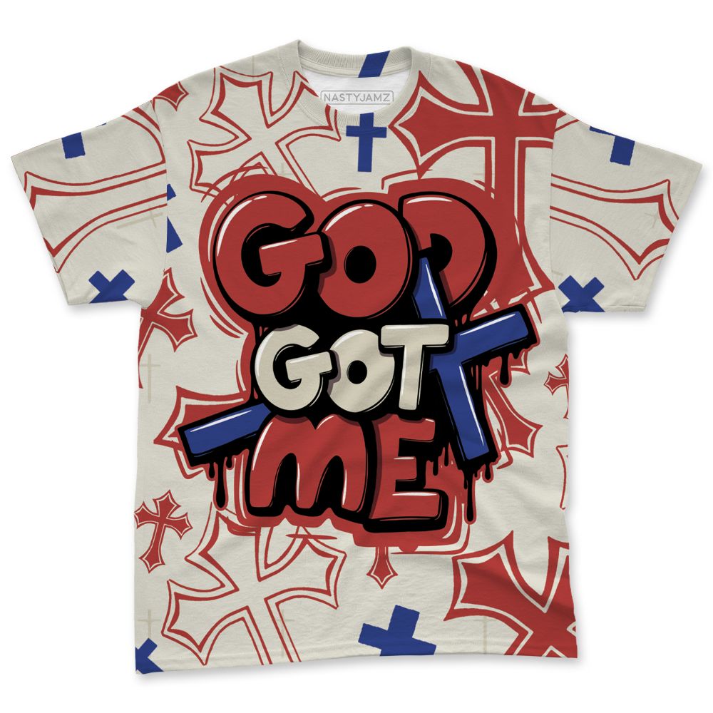 Rare-Air-Cinnabar-1s-NastyJamz-T-Shirt-Match-God-Got-Me-All-Over-Print