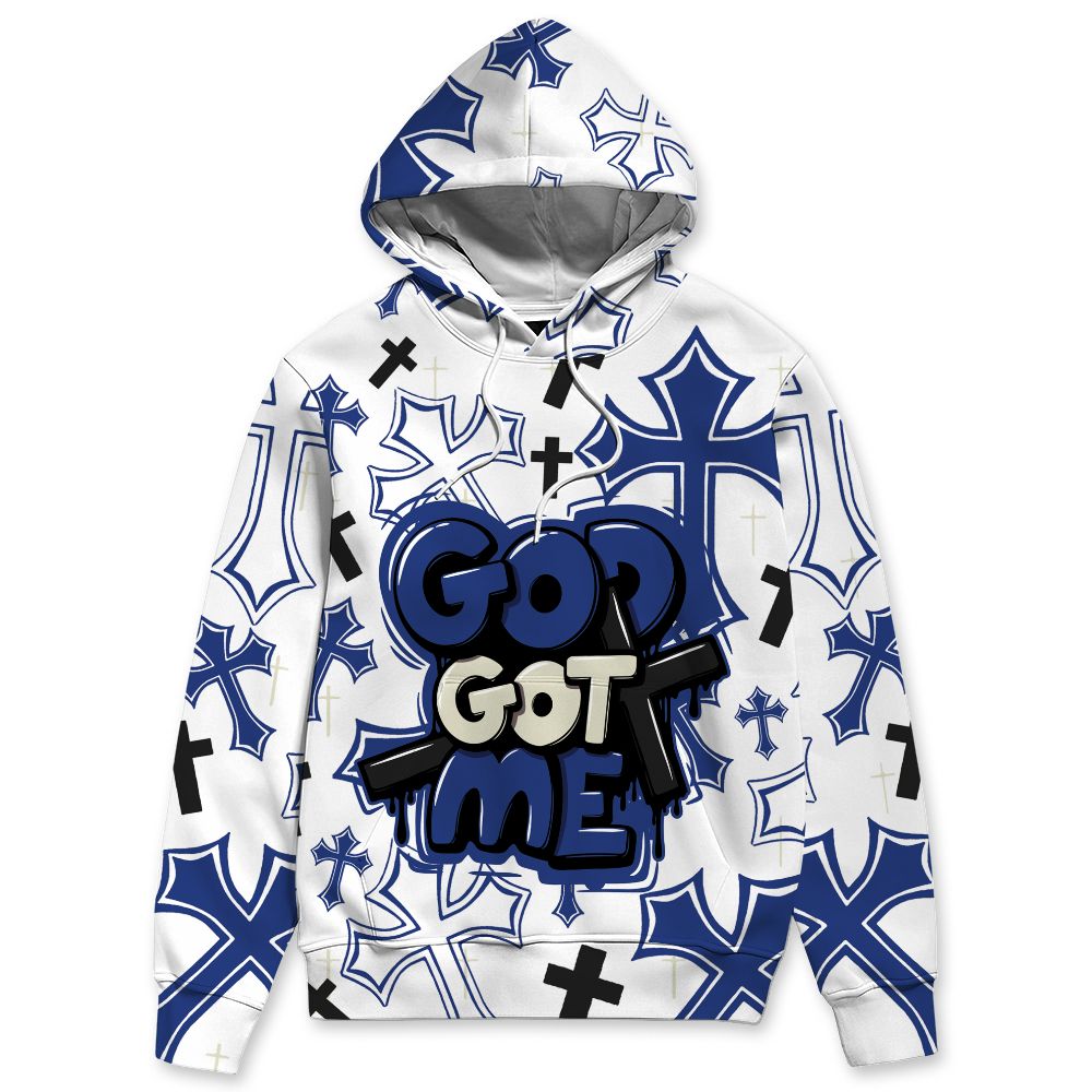 Rare-Air-Deep-Royal-Blue-1s-NastyJamz-Hoodie-Match-God-Got-Me-All-Over-Print