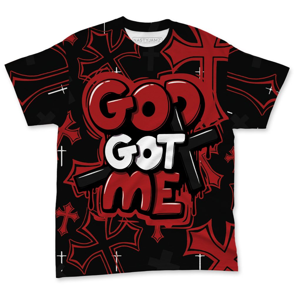 Low-Bred-11s-NastyJamz-T-Shirt-Match-God-Got-Me-All-Over-Print