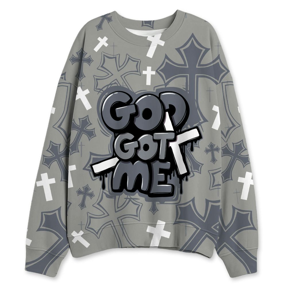 Cool-Grey-9s-NastyJamz-Sweatshirt-Match-God-Got-Me-All-Over-Print