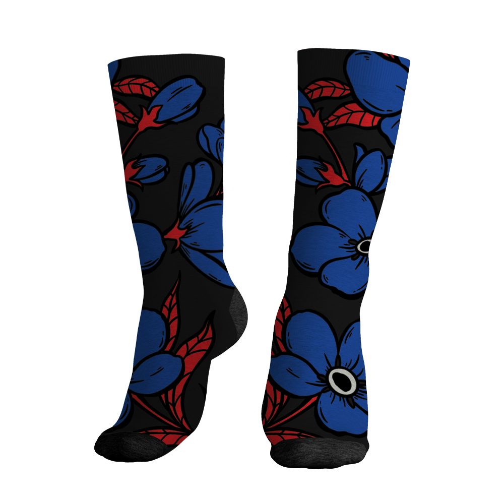 Rare-Air-4s-NastyJamz-Socks-Match-Forget-Me-Not-All-Over-Print