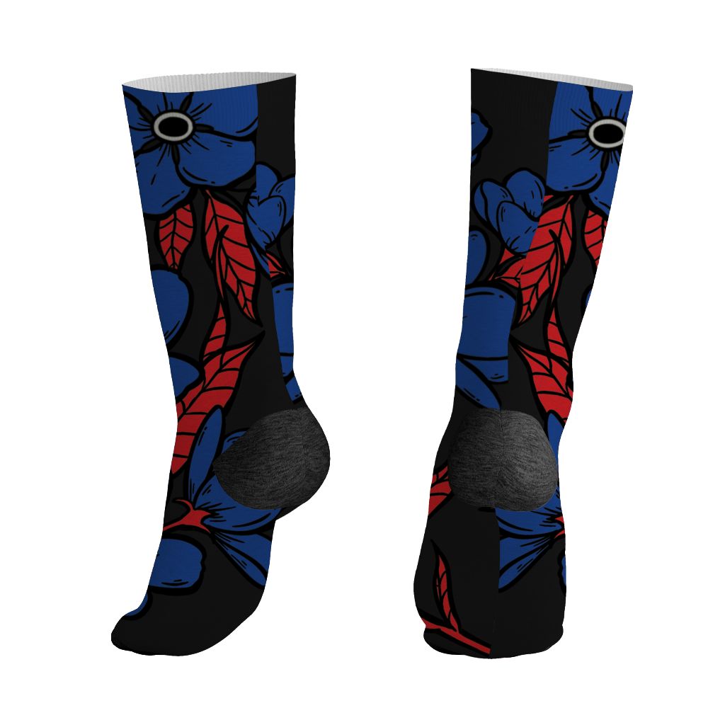 Rare-Air-4s-NastyJamz-Socks-Match-Forget-Me-Not-All-Over-Print