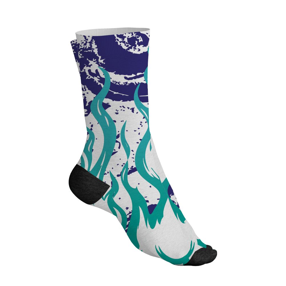 Grape-5s-NastyJamz-Socks-Match-23-Burning-Fire-All-Over-Print