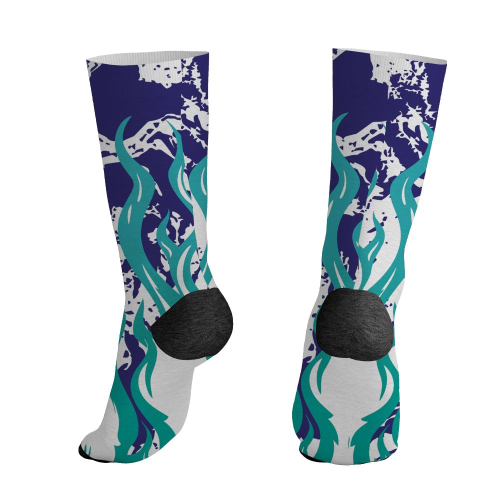 Grape-5s-NastyJamz-Socks-Match-23-Burning-Fire-All-Over-Print
