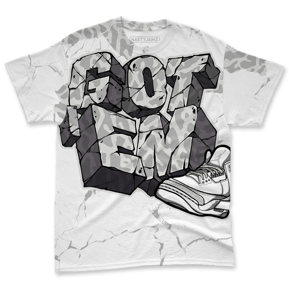 Pure-Money-3s-NastyJamz-T-Shirt-Match-Got-Em-All-Over-Print