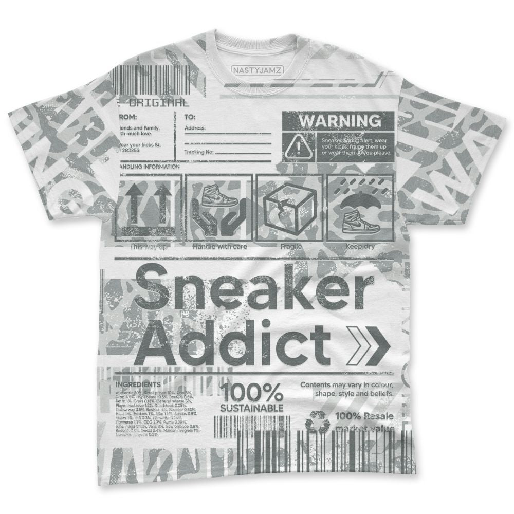 Pure-Money-3s-NastyJamz-T-Shirt-Match-Sneaker-Addict-All-Over-Print-Warning