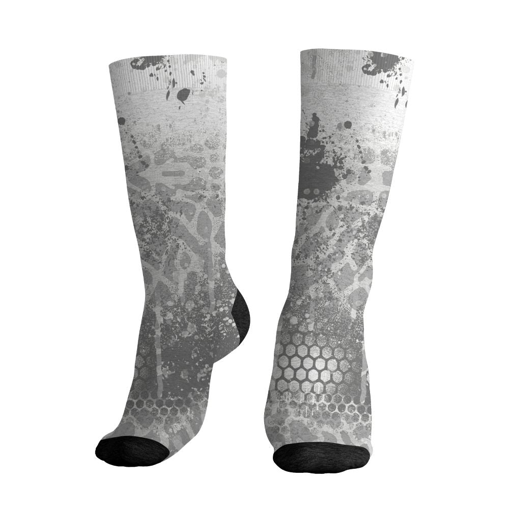 Pure-Money-3s-NastyJamz-Socks-Match-23-Painted-Graffiti