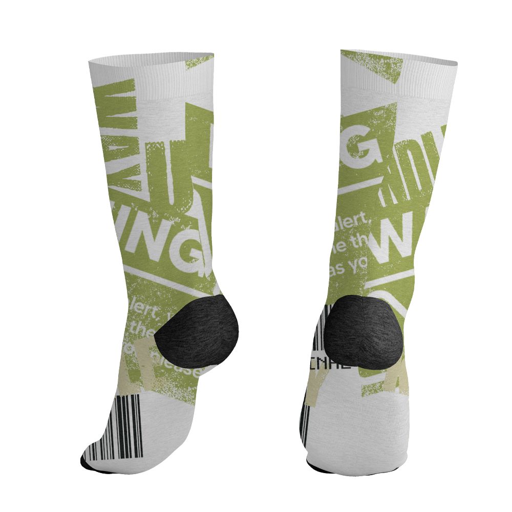 Luminous-Green-5s-NastyJamz-Socks-Match-Sneaker-Addict-All-Over-Print-Warning
