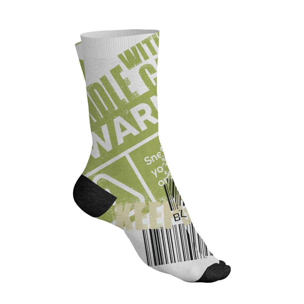 Luminous-Green-5s-NastyJamz-Socks-Match-Sneaker-Addict-All-Over-Print-Warning