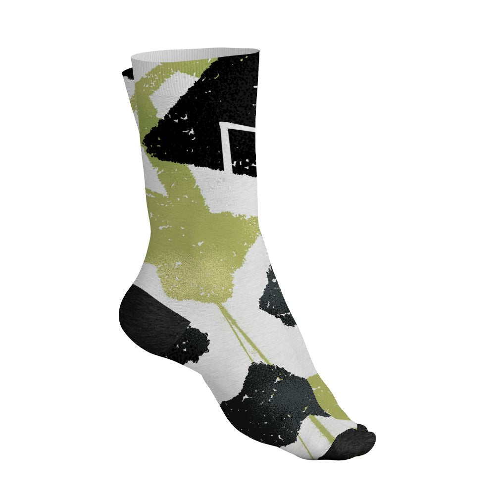 Luminous-Green-5s-NastyJamz-Socks-Match-Built-Different-All-Over-Print-Broken