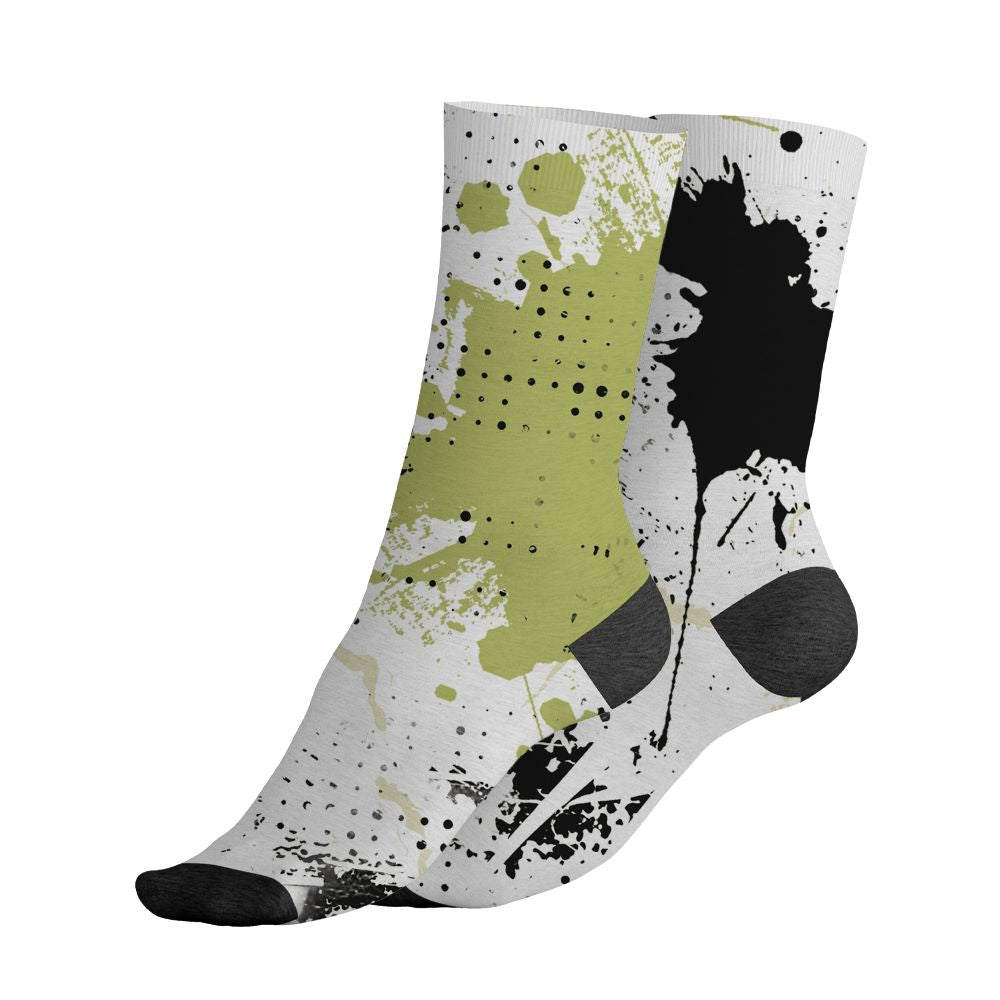 Luminous-Green-5s-NastyJamz-Socks-Match-Hustle-Move-In-Silence-All-Over-Print