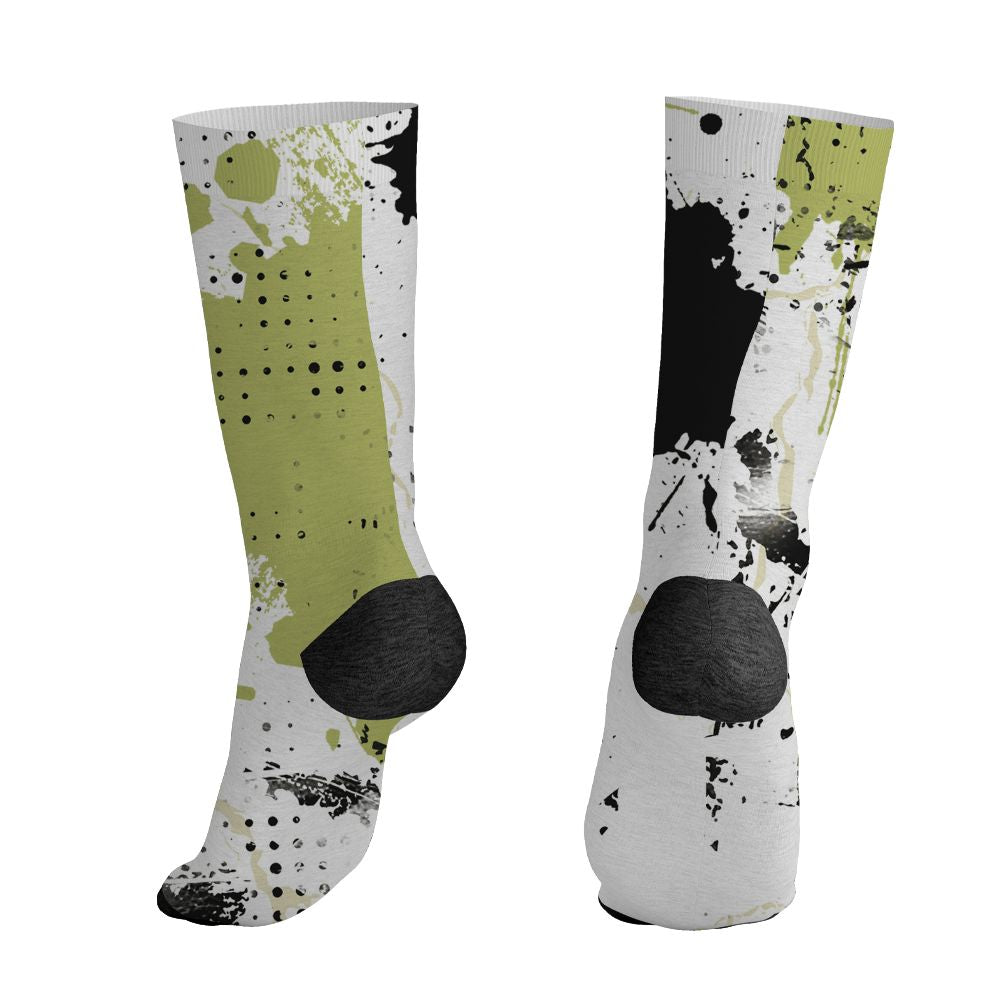 Luminous-Green-5s-NastyJamz-Socks-Match-Hustle-Move-In-Silence-All-Over-Print