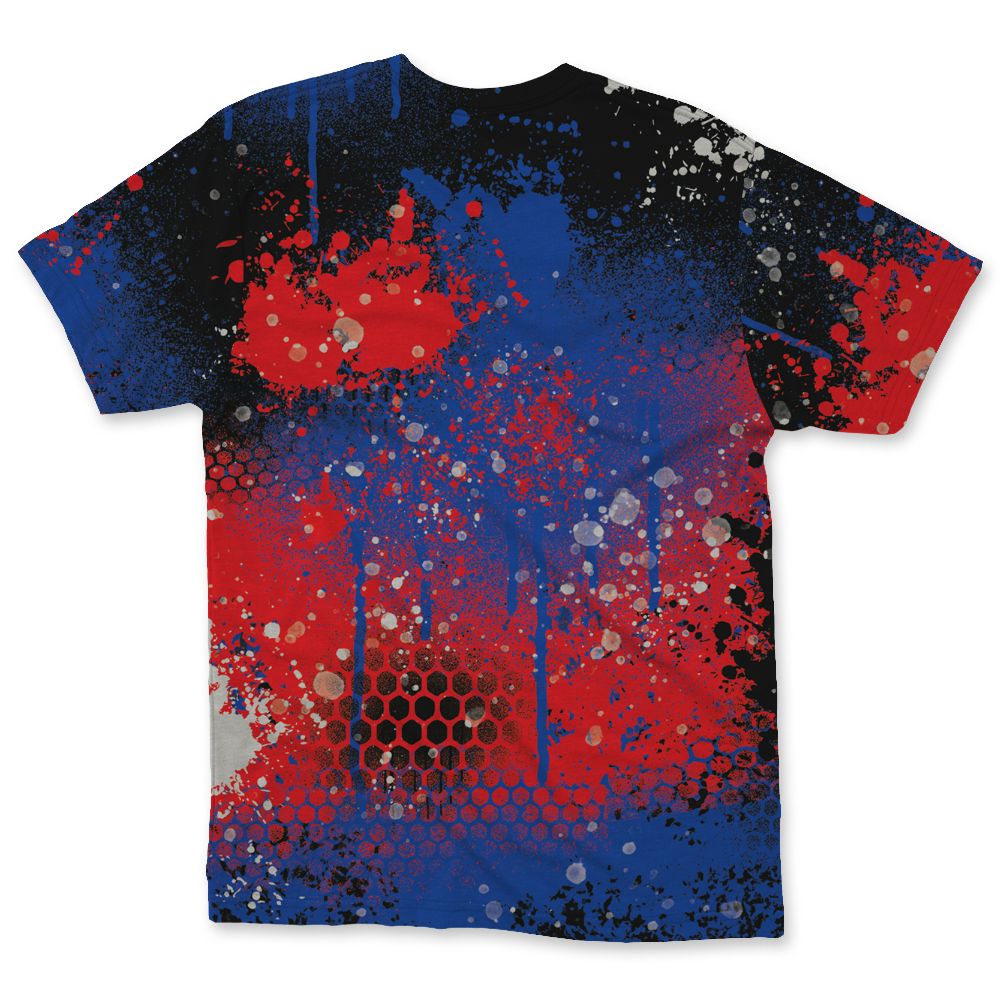 Rare-Air-4s-NastyJamz-T-Shirt-Match-23-Painted-Graffiti