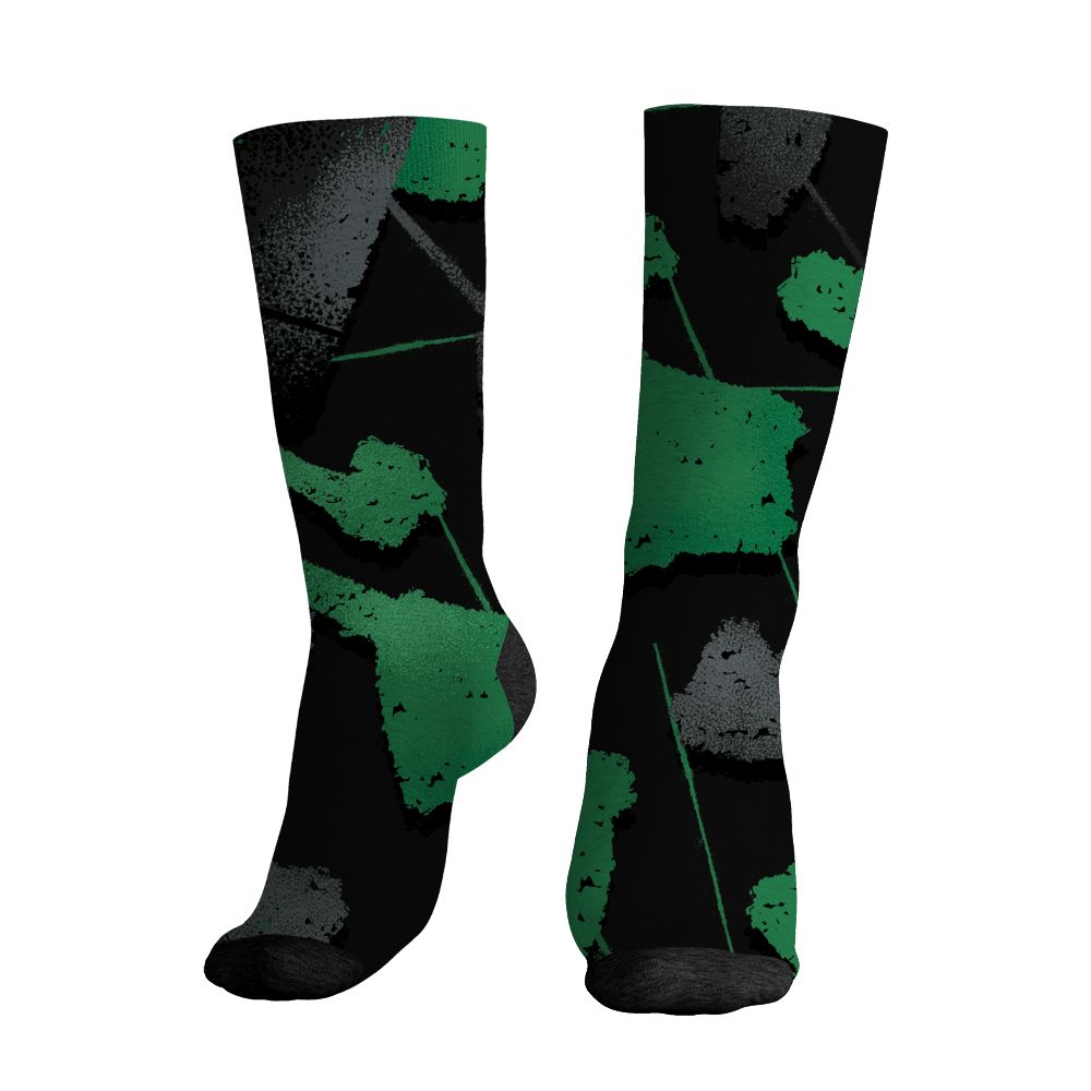 Spizike-Pine-Green-Black-Anthracite-NastyJamz-Socks-Match-Built-Different-All-Over-Print-Broken