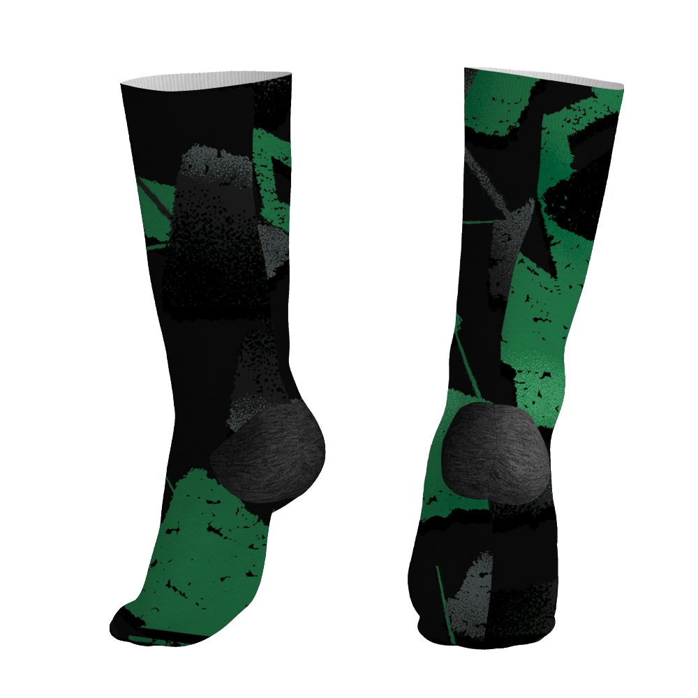Spizike-Pine-Green-Black-Anthracite-NastyJamz-Socks-Match-Built-Different-All-Over-Print-Broken