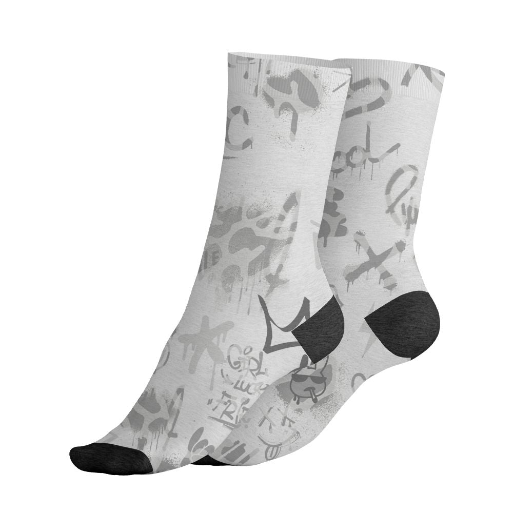 Pure-Money-3s-NastyJamz-Socks-Match-Graffiti-King-All-Over-Print-Doodle-Style