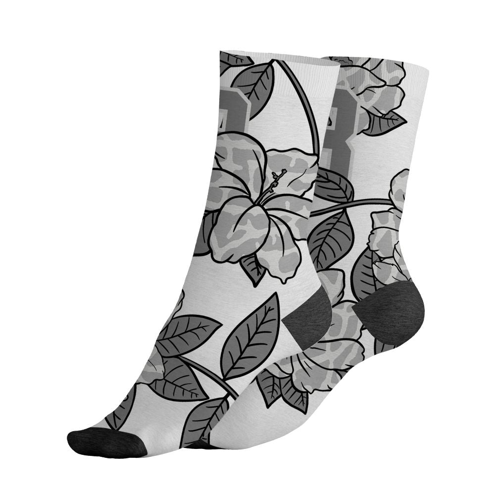 Pure-Money-3s-NastyJamz-Socks-Match-23-Floral-All-Over-Print-Flower