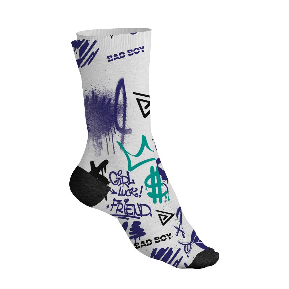Grape-5s-NastyJamz-Socks-Match-Graffiti-King-All-Over-Print-Doodle-Style