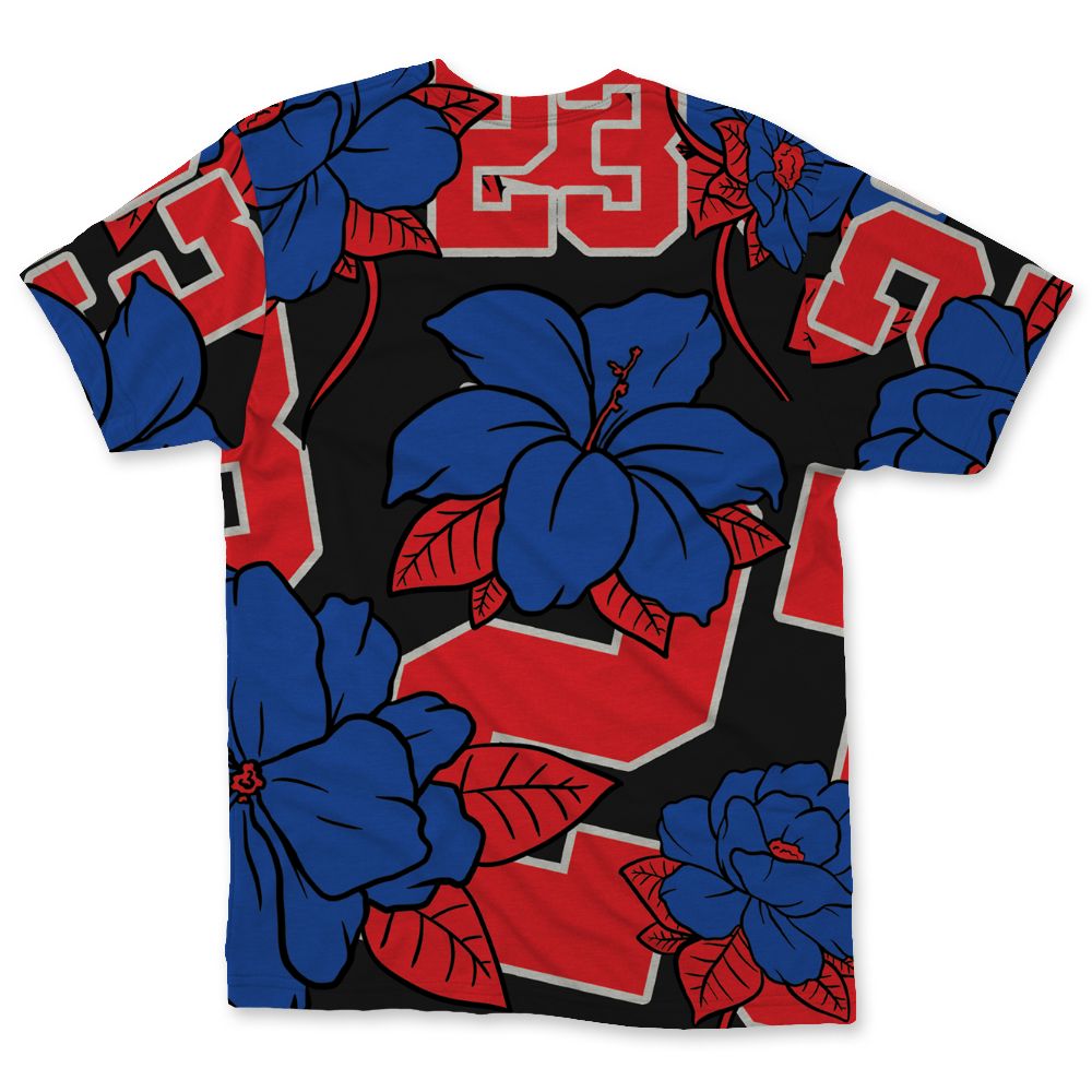 Rare-Air-4s-NastyJamz-T-Shirt-Match-23-Floral-All-Over-Print-Flower