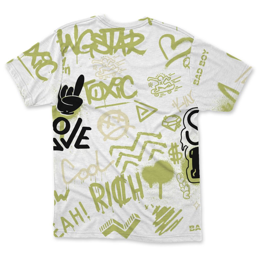 Luminous-Green-5s-NastyJamz-T-Shirt-Match-Graffiti-King-All-Over-Print-Doodle-Style