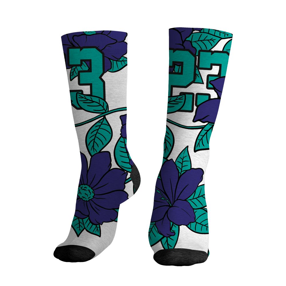 Grape-5s-NastyJamz-Socks-Match-23-Floral-All-Over-Print-Flower