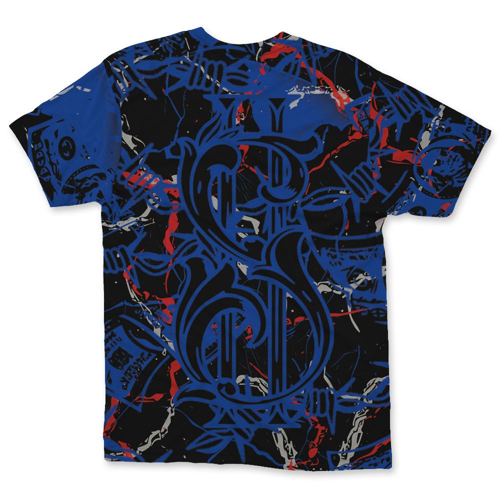 Rare-Air-4s-NastyJamz-T-Shirt-Match-Tough-People-Never-Fall-All-Over-Print
