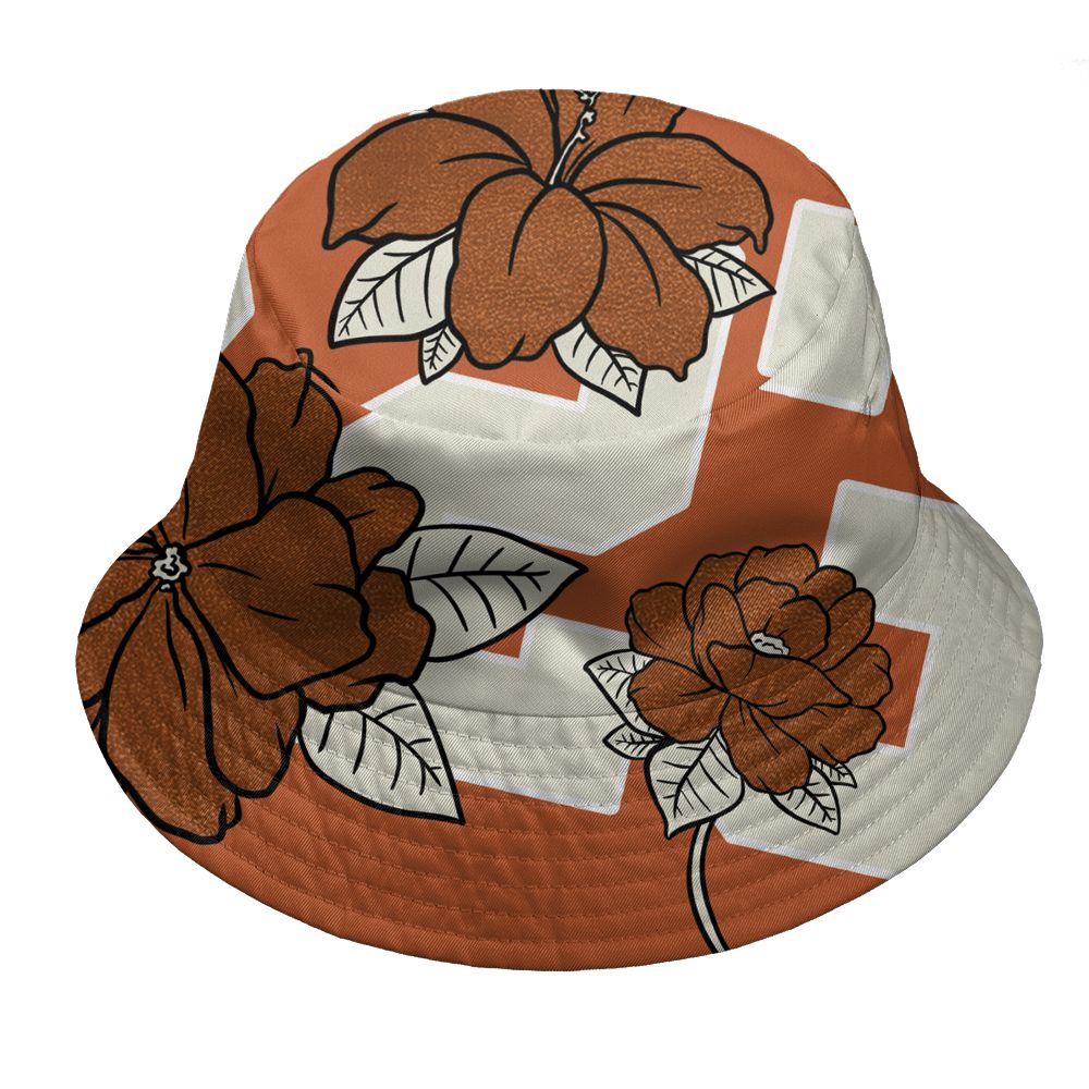 AM-Waffle-Racer-Orange-NastyJamz-Bucket-Hat-Match-23-Floral-3D-All-Over-Print-Flower
