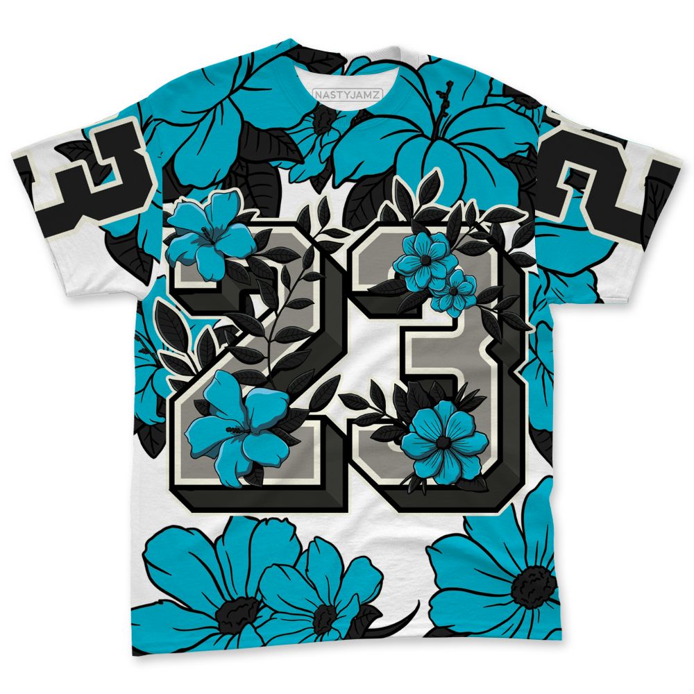 Dunk-Low-N7-NastyJamz-T-Shirt-Match-23-Floral-All-Over-Print-Flower