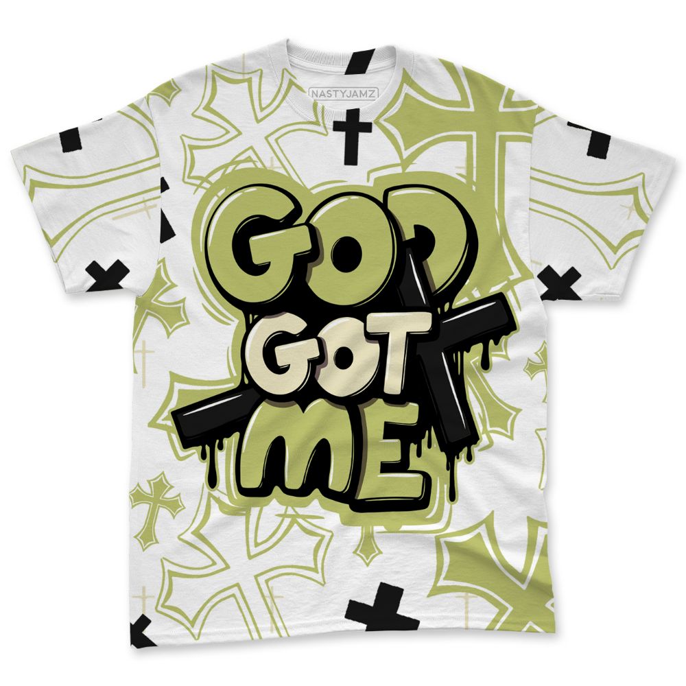 Luminous-Green-5s-NastyJamz-T-Shirt-Match-God-Got-Me-All-Over-Print