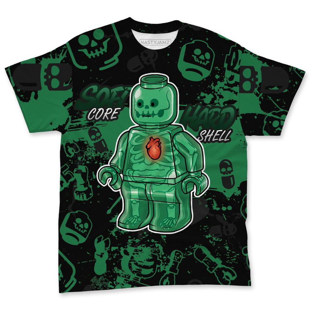 Spizike-Pine-Green-Black-Anthracite-NastyJamz-T-Shirt-Match-Glowing-Heart-Inside-All-Over-Print