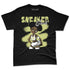 Luminous-Green-5s-NastyJamz-Premium-T-Shirt-Match-Black-Sneaker-Girl