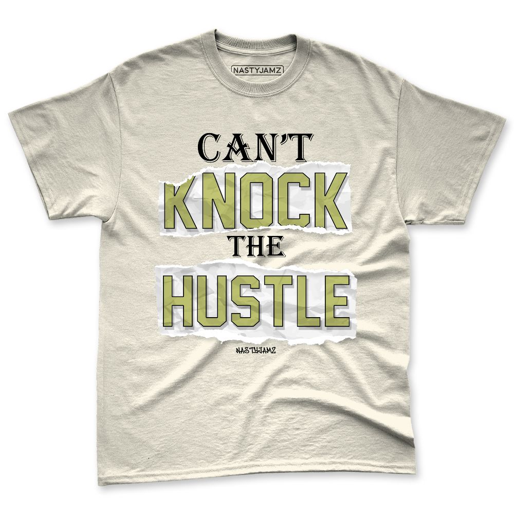 Luminous-Green-5s-NastyJamz-Premium-T-Shirt-Match-Respect-The-Hustle-Minimal