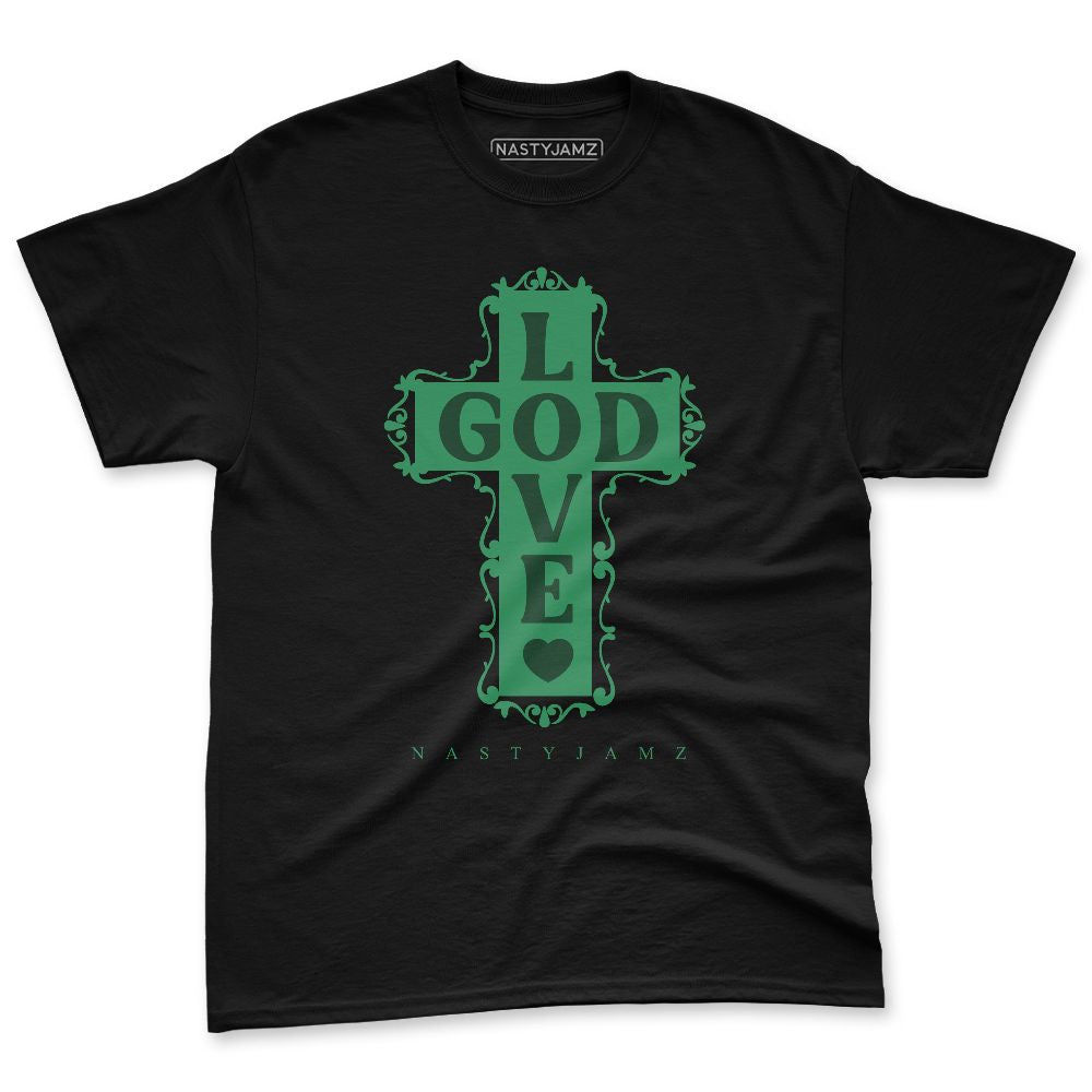 Spizike-Pine-Green-Black-Anthracite-NastyJamz-Premium-T-Shirt-Match-God-Love