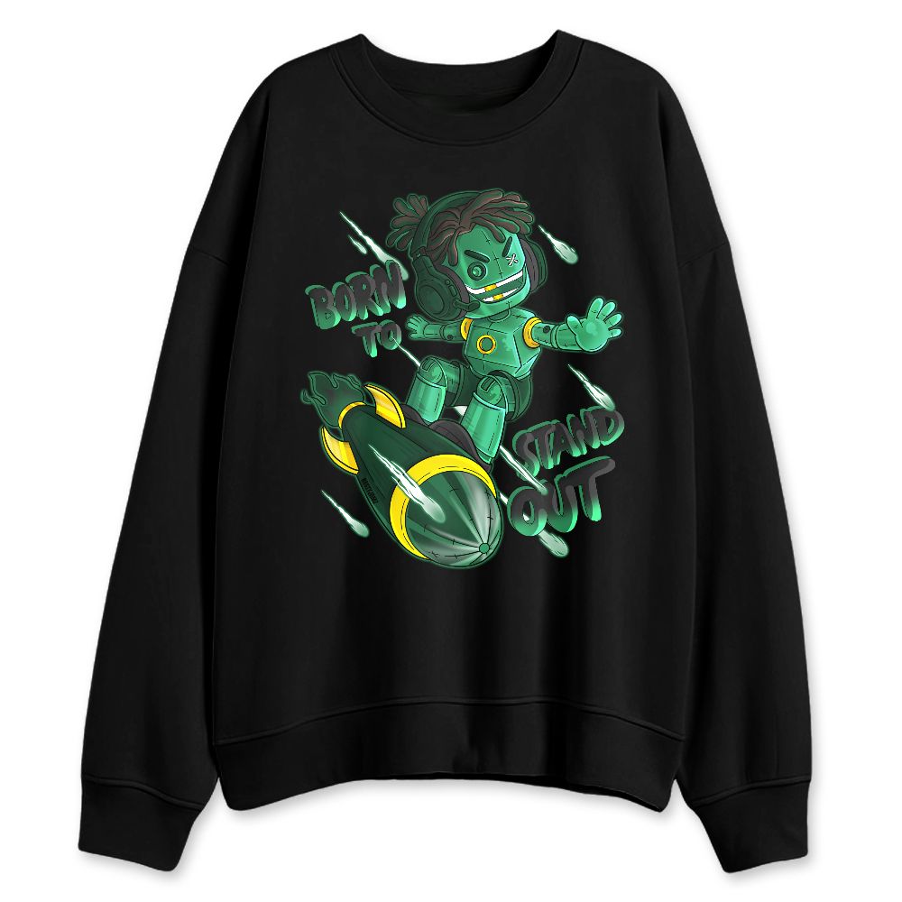 Spizike-Pine-Green-Black-Anthracite-NastyJamz-Sweatshirt-Match-Born-To-Stand-Out