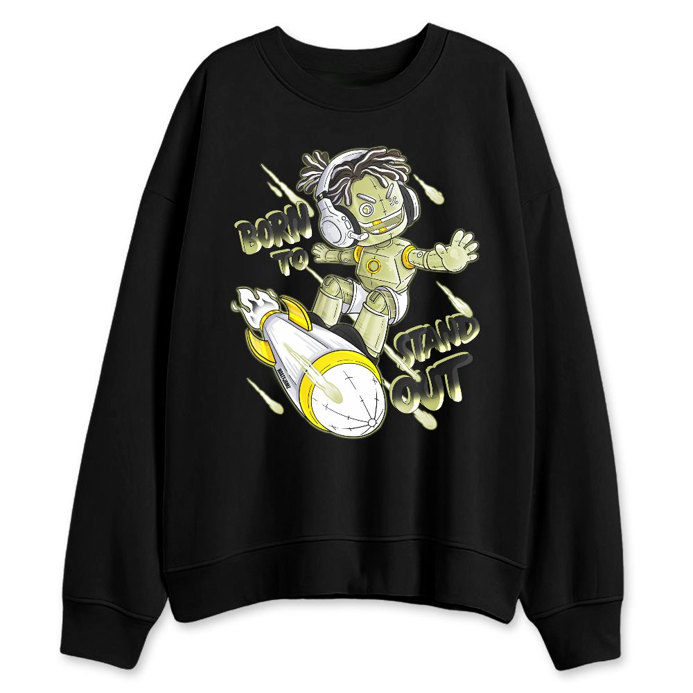 Luminous-Green-5s-NastyJamz-Sweatshirt-Match-Born-To-Stand-Out