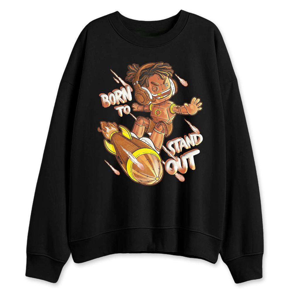 AM-Waffle-Racer-Orange-NastyJamz-Sweatshirt-Match-Born-To-Stand-Out
