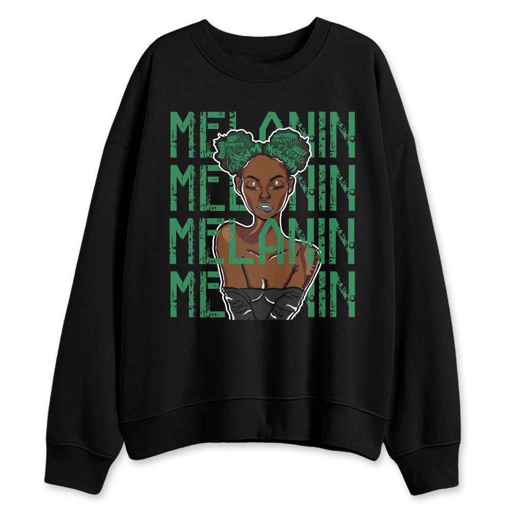 Spizike-Pine-Green-Black-Anthracite-NastyJamz-Sweatshirt-Match-Melanin-Girl