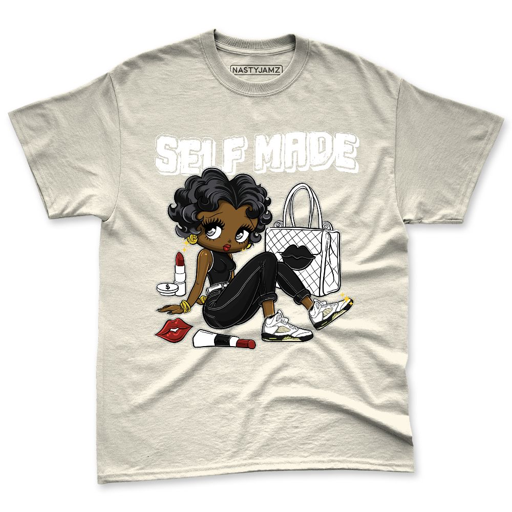 Luminous-Green-5s-NastyJamz-Premium-T-Shirt-Match-Sneaker-Girl-Selfmade