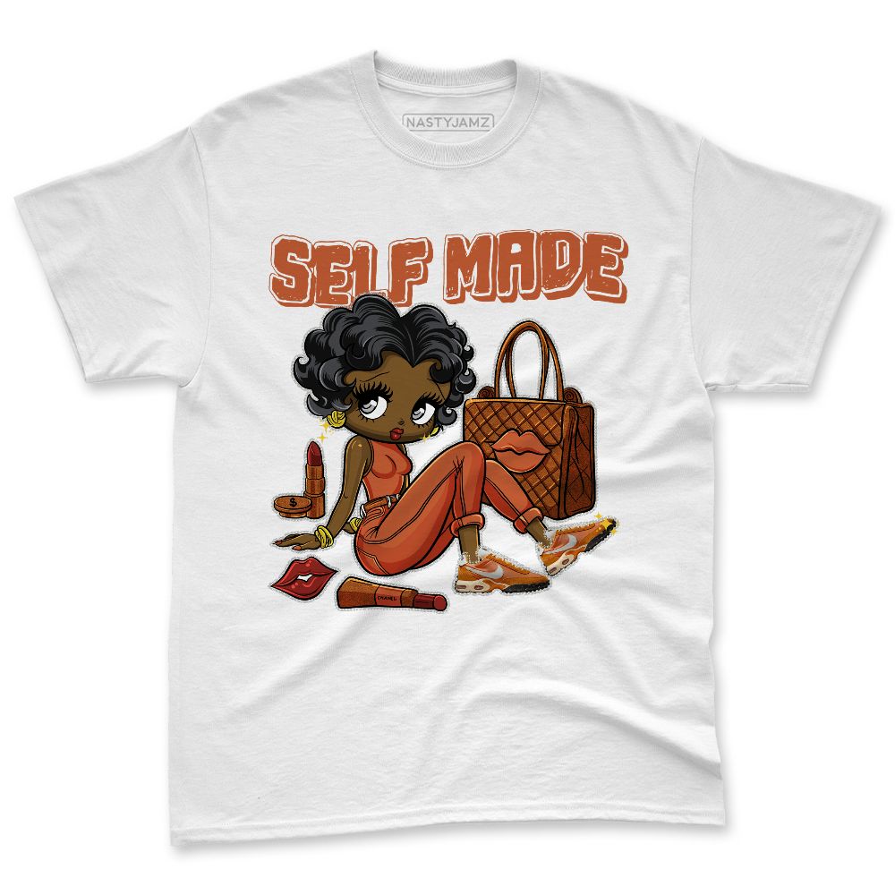 AM-Waffle-Racer-Orange-NastyJamz-Premium-T-Shirt-Match-Sneaker-Girl-Selfmade
