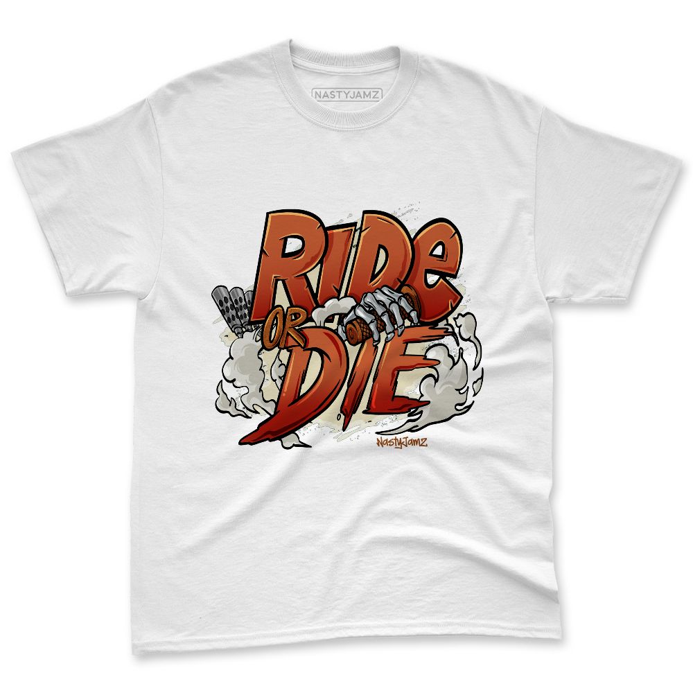 AM-Waffle-Racer-Orange-NastyJamz-Premium-T-Shirt-Match-Ride-Or-Die