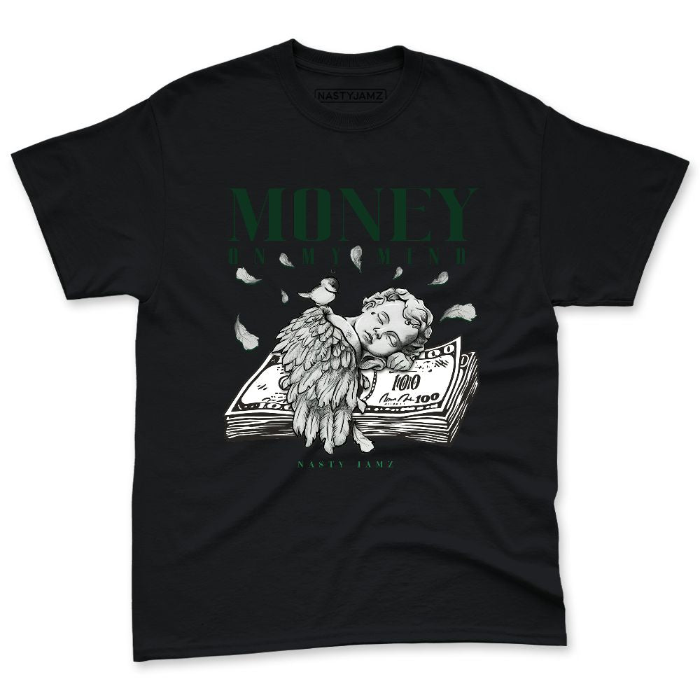 Spizike-Pine-Green-Black-Anthracite-NastyJamz-Premium-T-Shirt-Match-Money-On-My-Mind-Angel