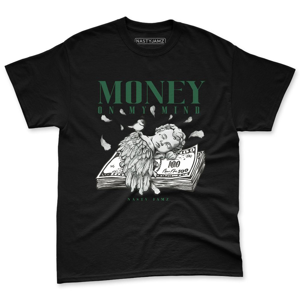 Spizike-Pine-Green-Black-Anthracite-NastyJamz-Premium-T-Shirt-Match-Money-On-My-Mind-Angel
