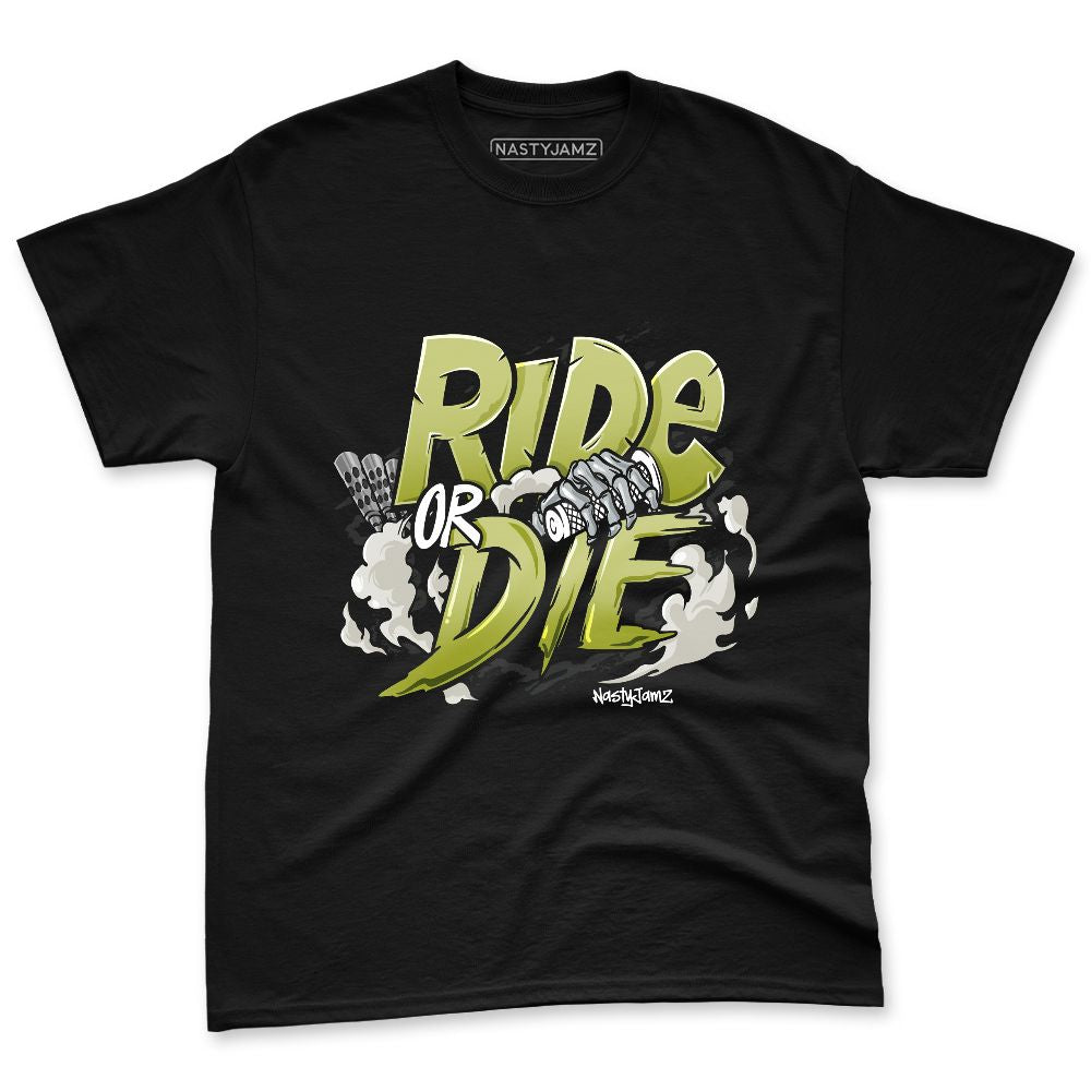 Luminous-Green-5s-NastyJamz-Premium-T-Shirt-Match-Ride-Or-Die