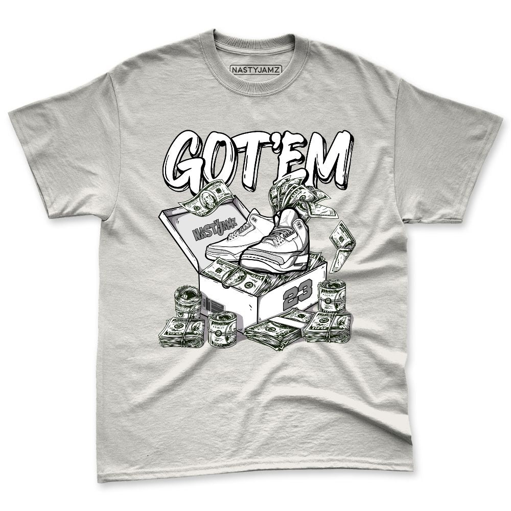 Pure-Money-3s-NastyJamz-Premium-T-Shirt-Match-Dollar-Sneaker-Box