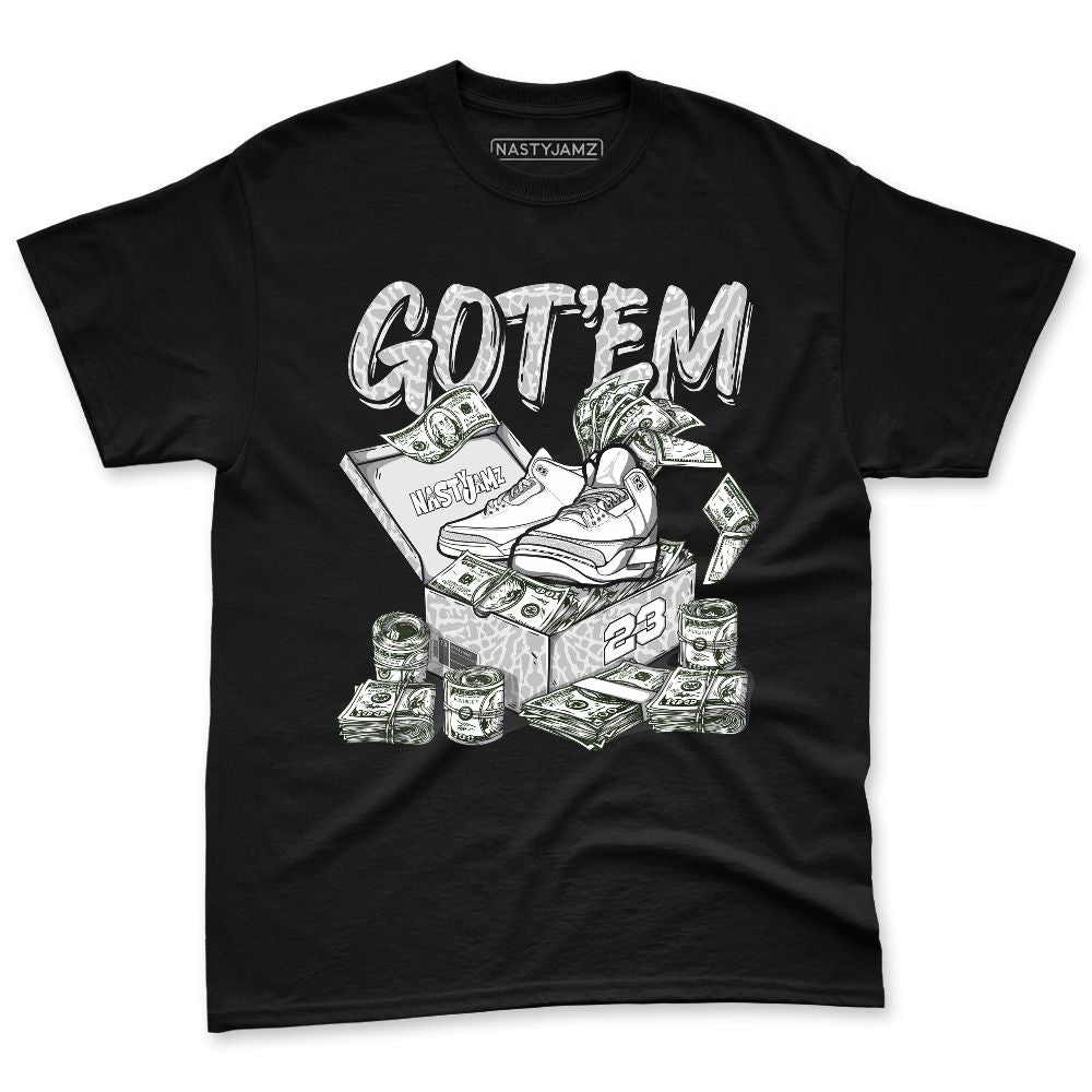 Pure-Money-3s-NastyJamz-Premium-T-Shirt-Match-Dollar-Sneaker-Box