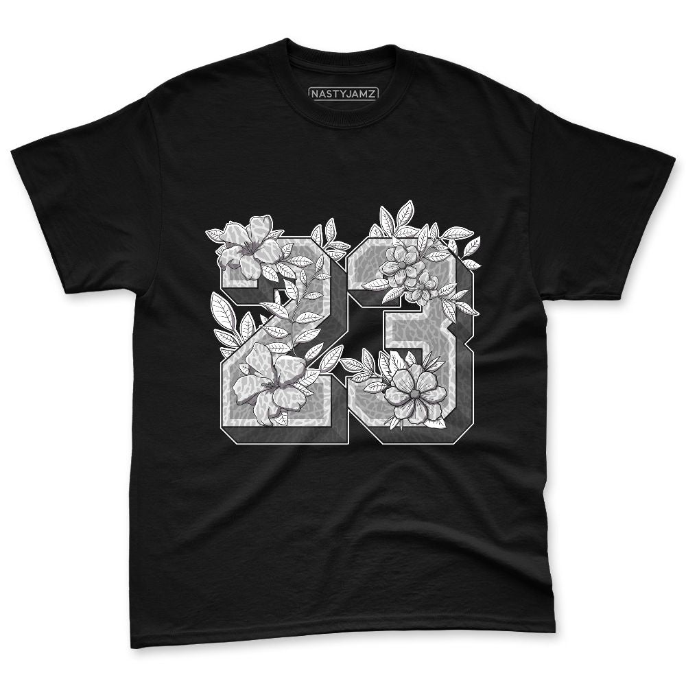 Pure-Money-3s-NastyJamz-Premium-T-Shirt-Match-23-Floral