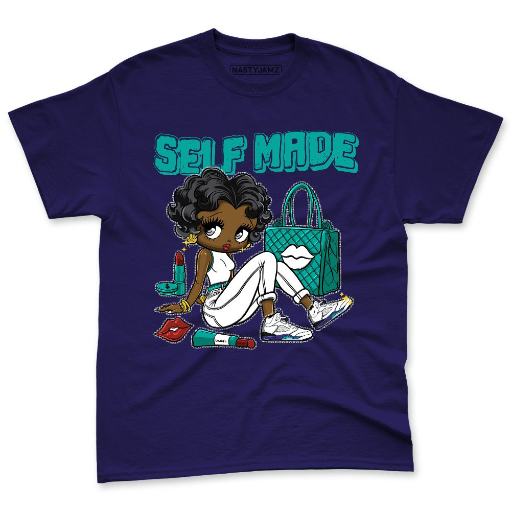 Grape-5s-NastyJamz-Premium-T-Shirt-Match-Sneaker-Girl-Selfmade